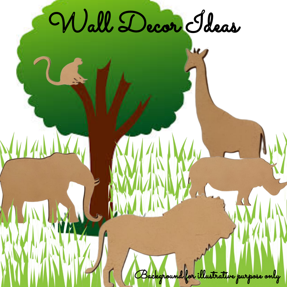 Wall Decor Ideas - Wild Animals