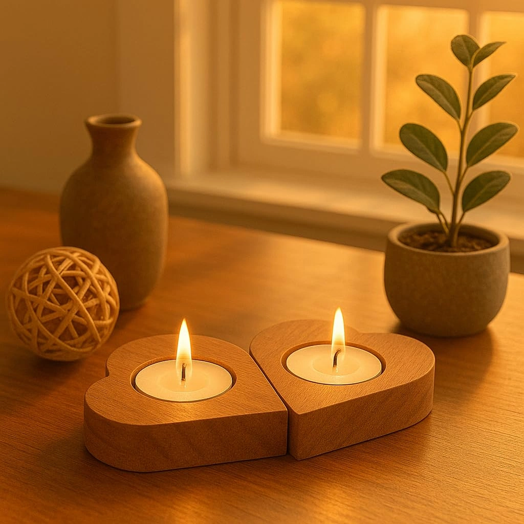 Candle Stands - Set of 2 - 3.5 Inch Each_3
