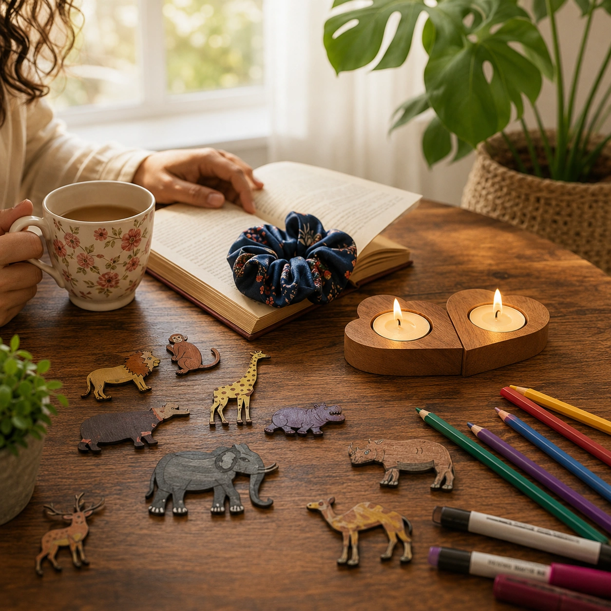 Home Decor, Scrunchies and MDF Cutouts - Bonjoy Fashion and Decor