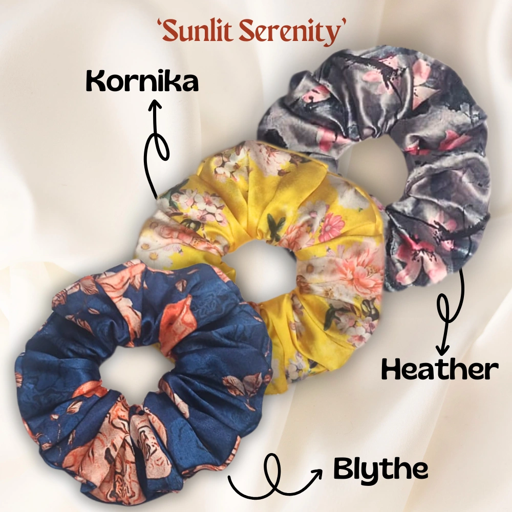 New - Sunlit Serenity - Heather Blythe Kornika - Meet Our Scrunchies_A2_10 Apr 2025